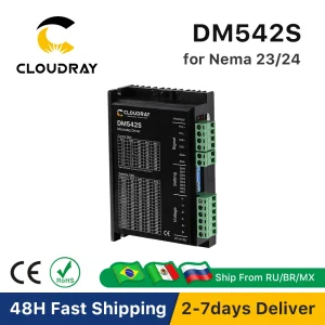 Cloudray DM542S Nema 23 Driver passo-passo ad anello aperto 1.0-5.0A 18-50VDC per macchina da taglio laser con motore passo-passo Nema17 Nema23