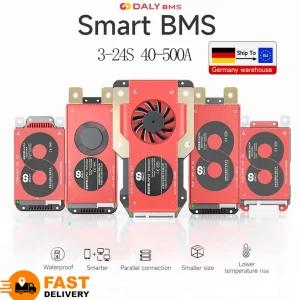 DALY BMS 48V 16S 150A Lifepo4 Scheda Protezione Batterie Smart bms 16s Con Temp Sensori Cavi EqualizSmart BMS Bluetooth Lifepo4 4S 7S 8S 10S 16S 20S batteria Inverter solare Outdoor Power Home Energy