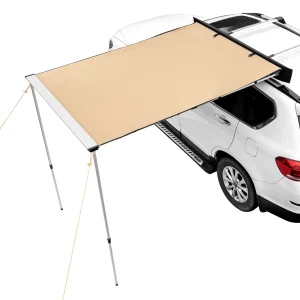Tenda Laterale Retrattile per Auto SucceBuy con Borsa Impermeabile, Adatta per Camion, SUV, Furgoni e Camper