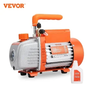 VEVOR 1 & 2 Stage pompa per vuoto 3.5/5/7CFM AC120V condizionatore d’aria pompa per vuoto per HVAC riparazione refrigerazione manutenzione