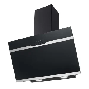 Cappa da cucina A++ da parete da 60 cm 350 m3/h – 3 velocità/conduta/ricirca, acciaio inossidabile/silenzioso/LED/filtro antigrasso per cucine UE