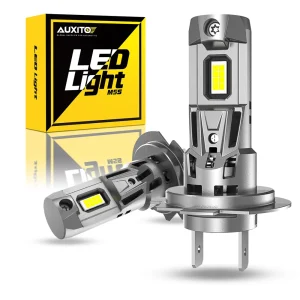 2 pezzi AUXITO 22000LM Turbo H7 lampada a LED luci Canbus senza errori lampadina per fari con ventola faro super luminoso per Mercedes VW