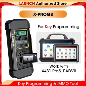 LANCIO X431 X-PROG 3 Programmatore Chiave Auto Obd2 Scanner XPROG3 Immobilizzatore Chiavi Intelligenti Telecomando X Prog3 Per Launch Pro X431 V PLUS