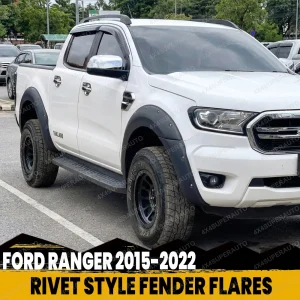 Tasca Rivettato Arco Ruota Parafango Flares Per Ford Ranger T7 T8 2016 2017 2018 2019 2020 2021 2022 Wildtrak XLS XL Doppia Cabina