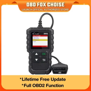Launch X431 CR3001 Pieno Supporto OBDII/EOBD funzione Creader 3001 strumento diagnostico Multilingue PK CR319 OM123 scanner per lettore di codici