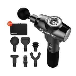 Booster E pistola per massaggio massaggiatore per tessuti profondi terapia stimolazione muscolare del corpo sollievo dal dolore per EMS rilassamento del dolore Fitness Shaping