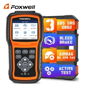 2025 FOXWELL NT630 Plus OBD2 Scanner Strumento diagnostico ABS Sanguinamento SRS SAS Reset olio OBD2 Lettore di codici auto Scanner bidirezionale