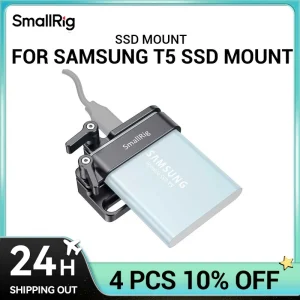 SmallRig Camera Rig Mount per Samsung T5 SSD per Blackmagic Design Pocket Cinema Camera 4K / 6K SmallRig cage 2245