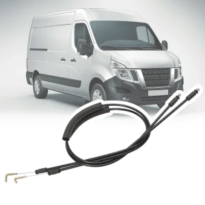 2 pz portellone posteriore porta Boot maniglia sblocco chiusura cavo Bowden per Renault Master MK3 Opel Movano Nissan NV400 8200766888