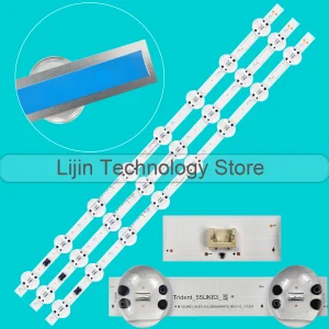 Striscia di retroilluminazione a LED per 55UK6350 55UK6350PUC 55UK6550 55UK6550PUB 55UK63 55UK6300YVB 55UK6300PTE 55UK6200PLA 55uk631c