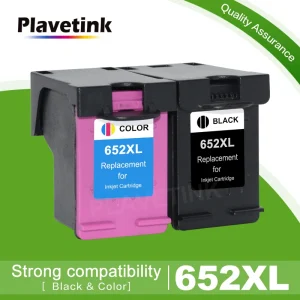Plavetink compatibile per hp 652 sostituzione cartuccia d’inchiostro per HP 652XL per HP 652 Deskjet 1115 1118 2135 2136 2138 3635 3636 3835