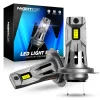 NIGHTEYE H7 Fari LED 20000LM Canbus Mini Size H7 Lampadine 60W 6500K Bianco Plug and Play Luci per auto con ventilatore Faro