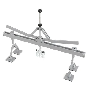 Pannello degli strumenti per tirare ammaccature Barra di leva per tirare ammaccature con cuscinetti antiurto Kit di riparazione per rimozione ammaccature per carrozzeria dell’auto Estrattore per