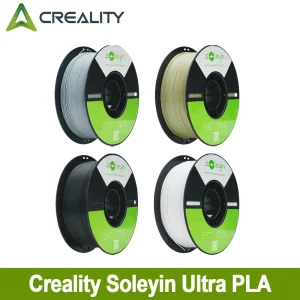 Filamento per stampante 3D Creality Soleyin Ultra PLA da 1,75 mm – Ecologico ad alta resistenza e basso restringente per Creality K1 MAX/ K1C / Hi combo