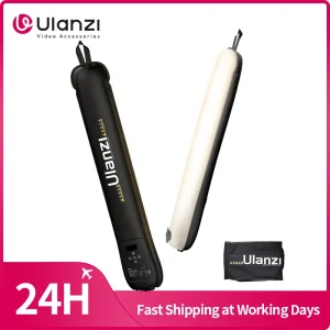 Ulanzi UA12/UA20 Tubo d’aria portatile 12W Luce di riempimento bicolore 2700K-6500K Luce di riempimento magnetica per fotografia all’aperto e al coperto