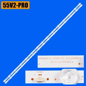 Striscia di retroilluminazione a LED per 555P715 55P615 55P725 55S446 55S435 55S431 55S433 55A830U 55A364 55A464 55S315C 55N668 55UG6300 55UG6420