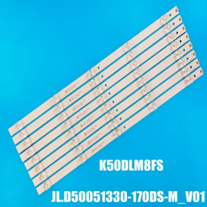 Striscia retroilluminata a LED per JL.D 50051330 -170DS-M_V01 170AS K50DLM8FS JL 50051330 -170BS-M Polaroid 50TR7U Makena 50s7