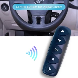 Cruscotto digitale per auto Pulsanti del volante dell’auto Telecomando del controller del volante automobilistico