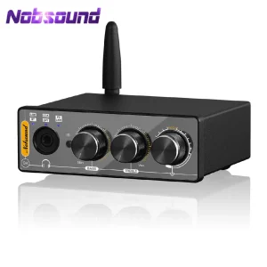 Nobsound Q4 Mini Convertitore digitale-analogico Ricevitore Bluetooth S/PDIF USB Gaming DAC COAX / OPT Amplificatore per cuffie 24 bit/192K