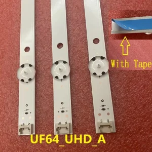 Striscia di retroilluminazione a LED 8LED per TV UF64_UHD_A 43LH60_FHD_A Tipo 43LH604V 43UF6407 43LH604V 43UF6400 43UF640V 43UF6030