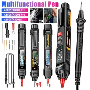 ANENG A3006 Multimetro digitale Tipo di penna 4000 Conti Misuratore professionale Senza contatto Auto AC/DC Tensione Ohm Diodo Tester per strumento