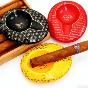 GALINER Mini posacenere per sigari in ceramica 1 supporto per tubi vassoio di cenere posacenere per sigari portatili per la casa