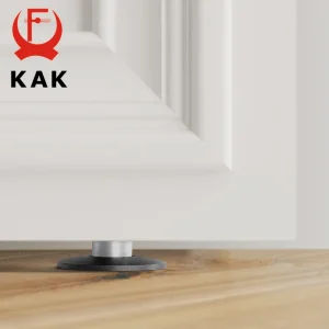 KAK Fermaporta in ottone Fermaporta magnetico invisibile Fermaporta resistente per porta da pavimento Fermaporta nascosto Hardware per porta 5 colori