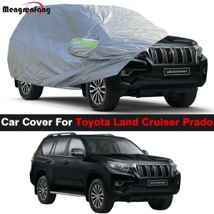 Copertura per auto da esterno per Toyota Land Cruiser Prado 2002-2025 SUV Sun anti-uv pioggia neve copertura di protezione dal vento antipolvere