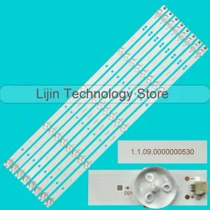 Striscia di retroilluminazione a LED per Tira 5 LEDL9B5V3W4 1.1.09. 000000530   K50DLH8US K50DLH8F L10B5V2W4 3,2-3,4 V 195-200 LM 14000 K
