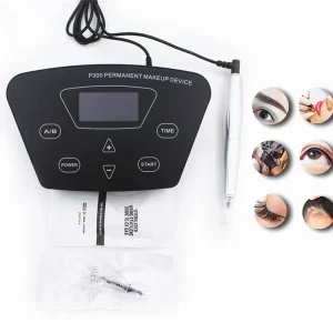 Penna rotativa della macchina del tatuaggio della macchina permanente di trucco di biomassa P300 per il Kit della macchina di DIY di Microblading del labbro del sopracciglio con l’ago del tatuaggio