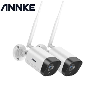 ANNKE 2/4PCS FHD 3MP IP H.265 sistema di videosorveglianza telecamere resistenti alle intemperie 100ft visione notturna con Smart IR P2P per NVR