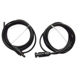 1 coppia pannello solare cavo di estensione filo di rame 3metri 6metri 2,5 millimetri 4mm 12 AWG 14 AWG solare PV cavo di collegamento controller con pannello solare UE magazzino DHL spedizione