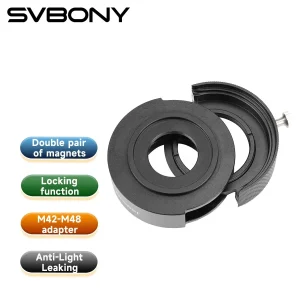 Svbony SV226 Cassetto filtro Stampaggio integrato Design con perdite di luce Nti con supporto per fotografia di cielo profondo montata su filtro