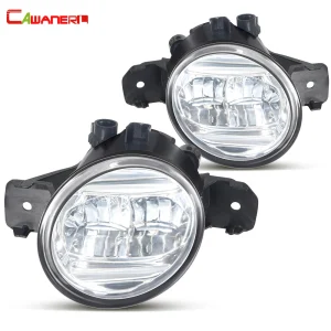 2 X fendinebbia LED per auto DRL fendinebbia luce di marcia diurna per Nissan Qashqai Sentra Rogue Altima Fuga Versa Maxima Sunny Titan