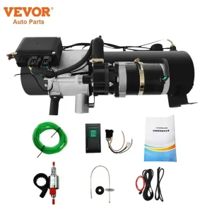 VEVOR 12V/24V 10kw Riscaldamento Acqua Riscaldatore Per Auto Automobile Preriscaldatore Riscaldatore Diesel Riscaldatore di Parcheggio Caldaia di Riscaldamento Diesel