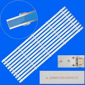 Striscia retroilluminata a LED per 58G2A300 58F5 58G2A 58G3 58K5D 58F55 JL.D 58051330 -202AS-M V580DJ4-MD1 58VLX7860 SW58D05-ZC22AG-06