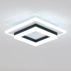 Plafoniera moderna a LED, lampada da soffitto a LED 30W 3400 LM, illuminazione da soffitto per camera da letto, cucina, corridoio, soggiorno, bagno