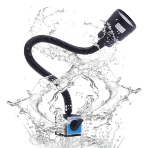 360 °   Luce da lavoro per macchina da 5 W Luce LED flessibile Base magnetica Luce per tornio Colore luce bianca 6500 K 500-600 lm