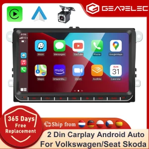 Android 13 2 DIN Radio per Volkswagen VW Passat B6 B7 T5 CC Tiguan Touran GOLF POLO Carplay Auto Lettore Multimediale GPS Autoradio