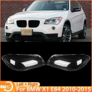 Copriobiettivo faro lato sinistro e destro trasparente per accessori auto BMW X1 E84 2010-2015