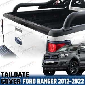Portellone Tappo di Copertura Trim Protezione Posteriore per Ford Ranger 2012-2022 T6 T7 T8 Wildtrak Limited XL XLT Accessori Auto
