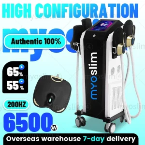 Nuova perdita di peso Nova Power 6500W 200HZ Rimozione del grasso Contorno del corpo Stimolazione muscolare Ems Macchina per scolpire il corpo