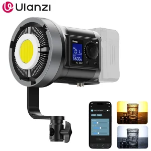 Ulanzi 120W COB Photography Fill Light versione bicolore/RGB V Mount batteria ingresso cc 2700K-6500K con telecomando APP bokens