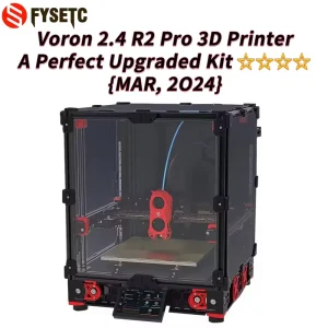 Ultima versione Voron 2.4 R2 Pro supporta la stampa ad alta velocità parti della stampante 3D fai da te con estrusore di rubinetteria per rubinetto CNC con schermo HDMI5