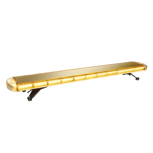 Barra luminosa stroboscopica a 96 LED con controller 16 modalità stroboscopiche Luce flash gialla Lampada di emergenza 150LM Luce scoppiata IP65 Impermeabile