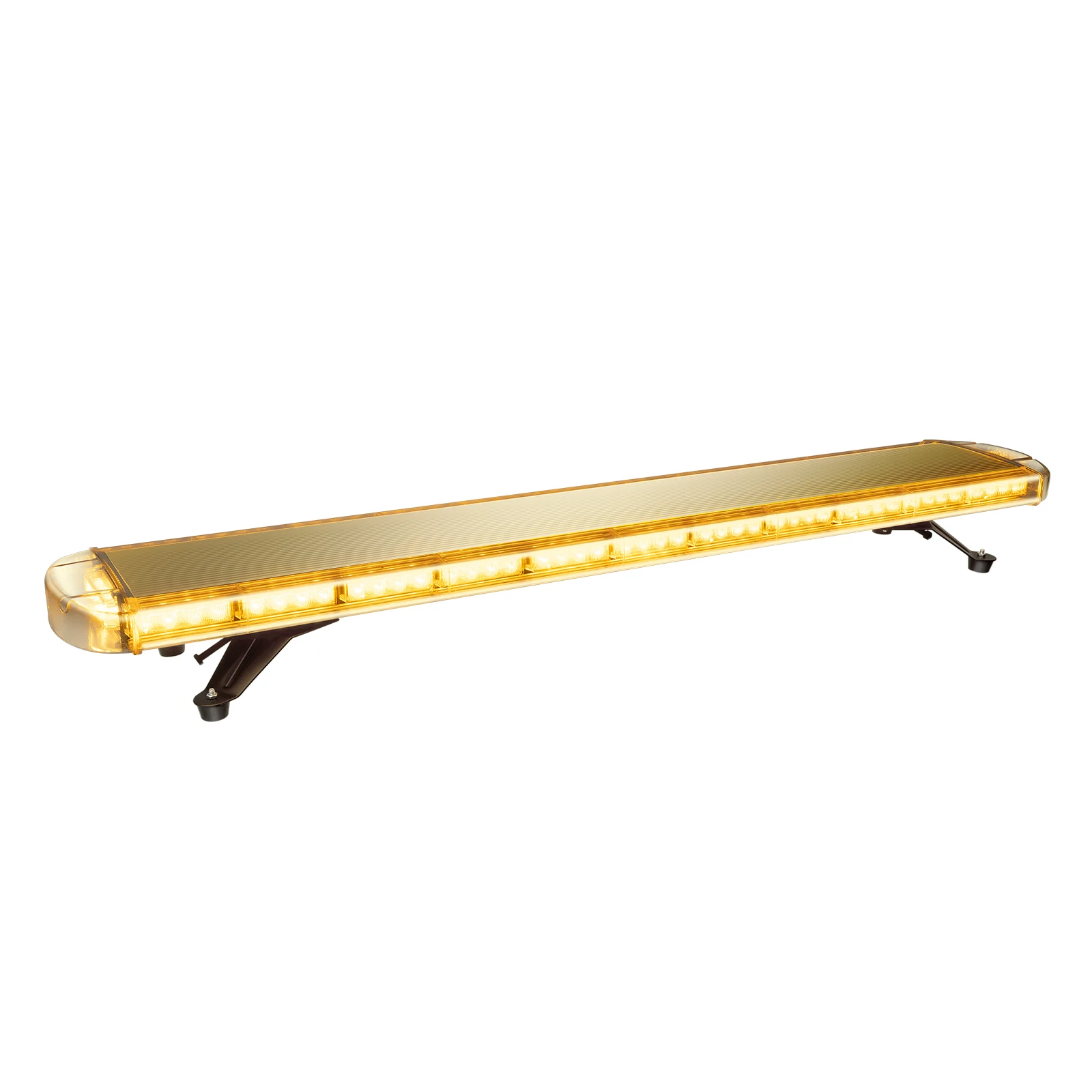 Barra luminosa stroboscopica a 96 LED con controller 16 modalità stroboscopiche Luce flash gialla Lampada di emergenza 150LM Luce scoppiata IP65 Impermeabile