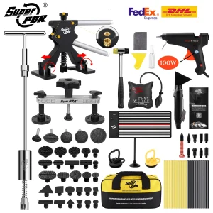 Super PDR Strumento di riparazione auto Strumento di riparazione carrozzeria Rimuovere ammaccature Estrattore Riparazione auto per ammaccature Kit Prodotti di ispezione Strumenti diagnostici