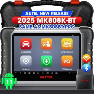 Autel MaxiCOM MK808K-BT Scanner Bluetooth OBD2 Strumenti diagnostici completamente bidirezionali uguali allo scanner automobilistico MK808BT Pro