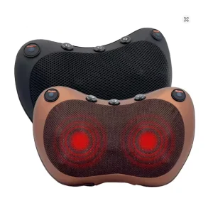 Massaggio elettrico con impacco caldo cervicale Cuscino per la trazione del collo Supporto per la colonna vertebrale Massaggiatore Rilassa l’assistenza sanitaria