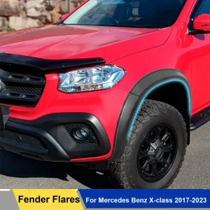 Flares parafango sottili per Mercedes Benz Classe X 2017 2018 2019 2020 20212022   Modello internazionale di protezione per archi ruota 2023
